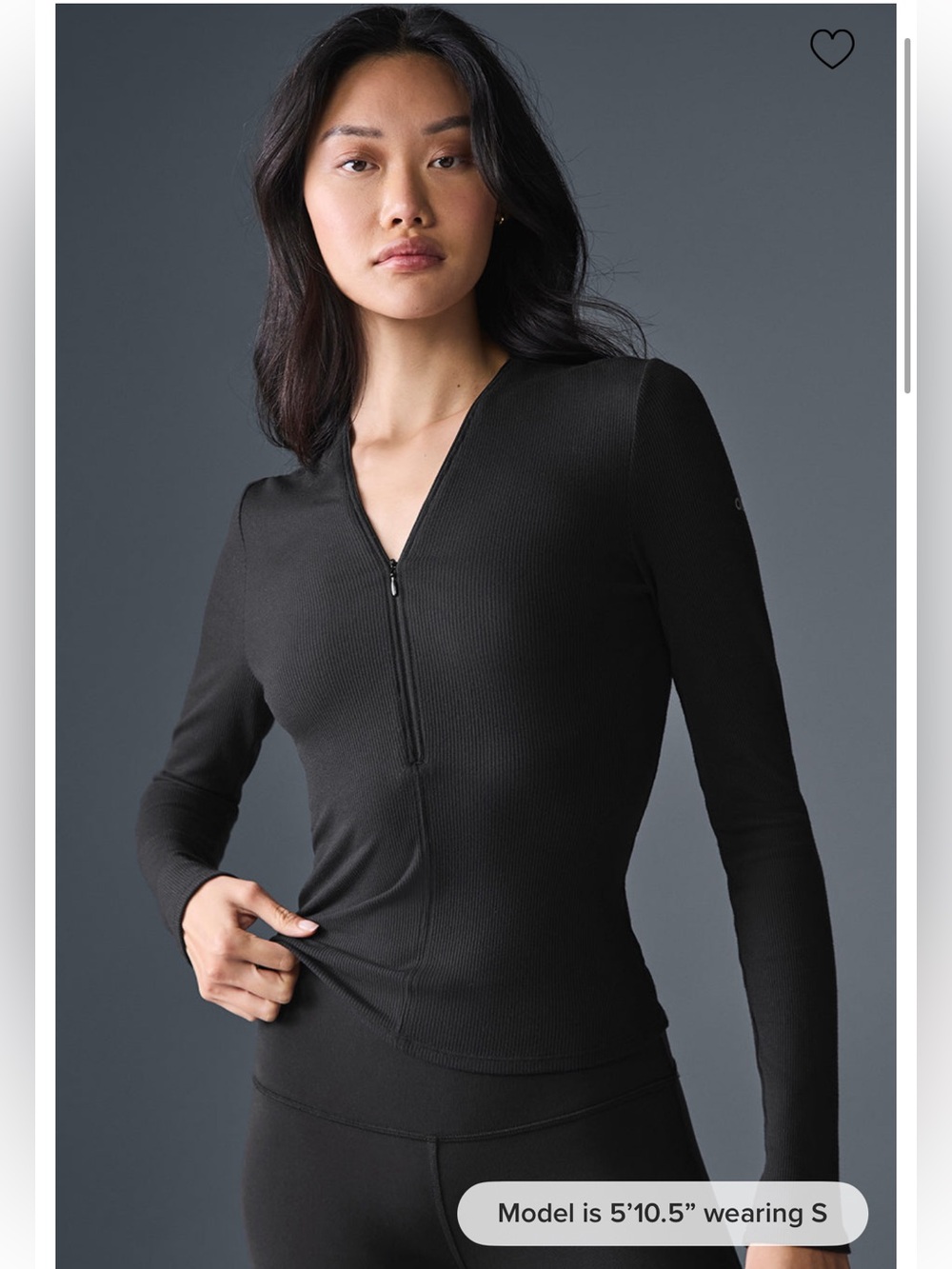 Alo yoga Ribbed Mesmerize Long Sleeve